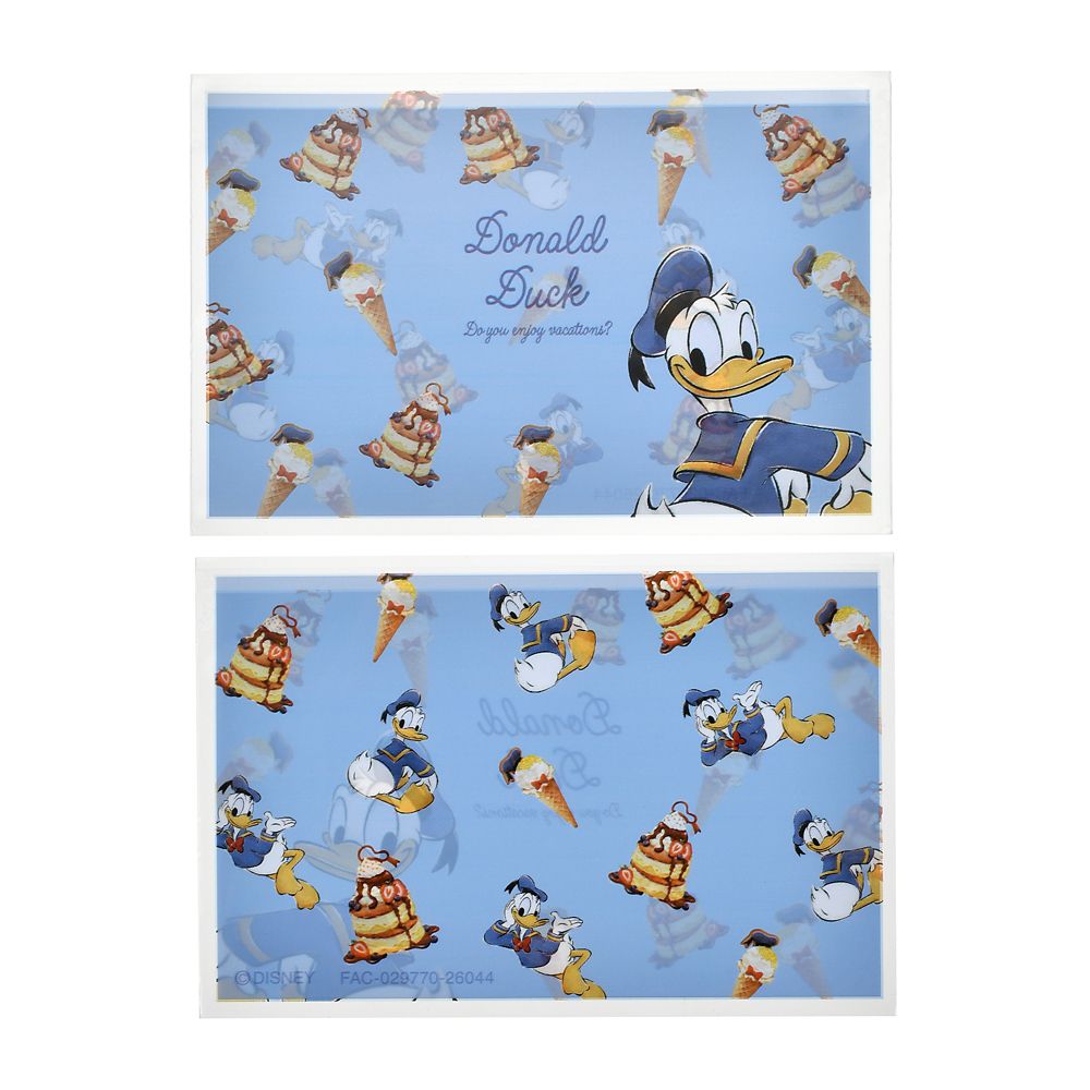 Donald Duck Schutzhülle für Ausweise – My Number Card – Summer Sweets Design, 6er-Set