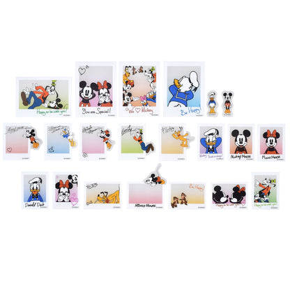 Micky Maus & Freunde transparentes Sticker-Set im Instant-Foto-Design, 25 Stück – Ansicht 2