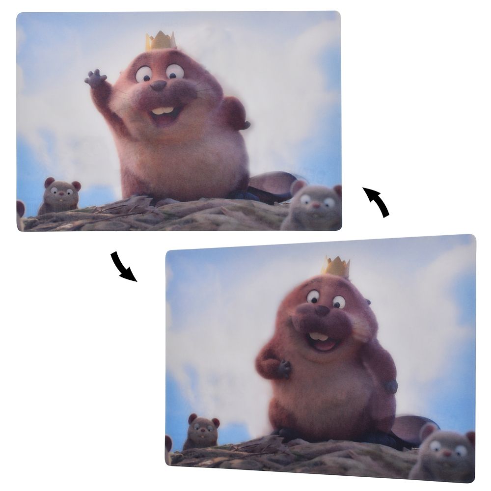 King George Postkarte – When I’m a Beaver – Lenticular 3D Effekt