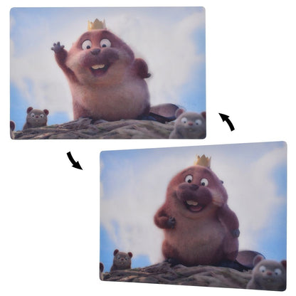 King George Postkarte – When I’m a Beaver – Lenticular 3D Effekt