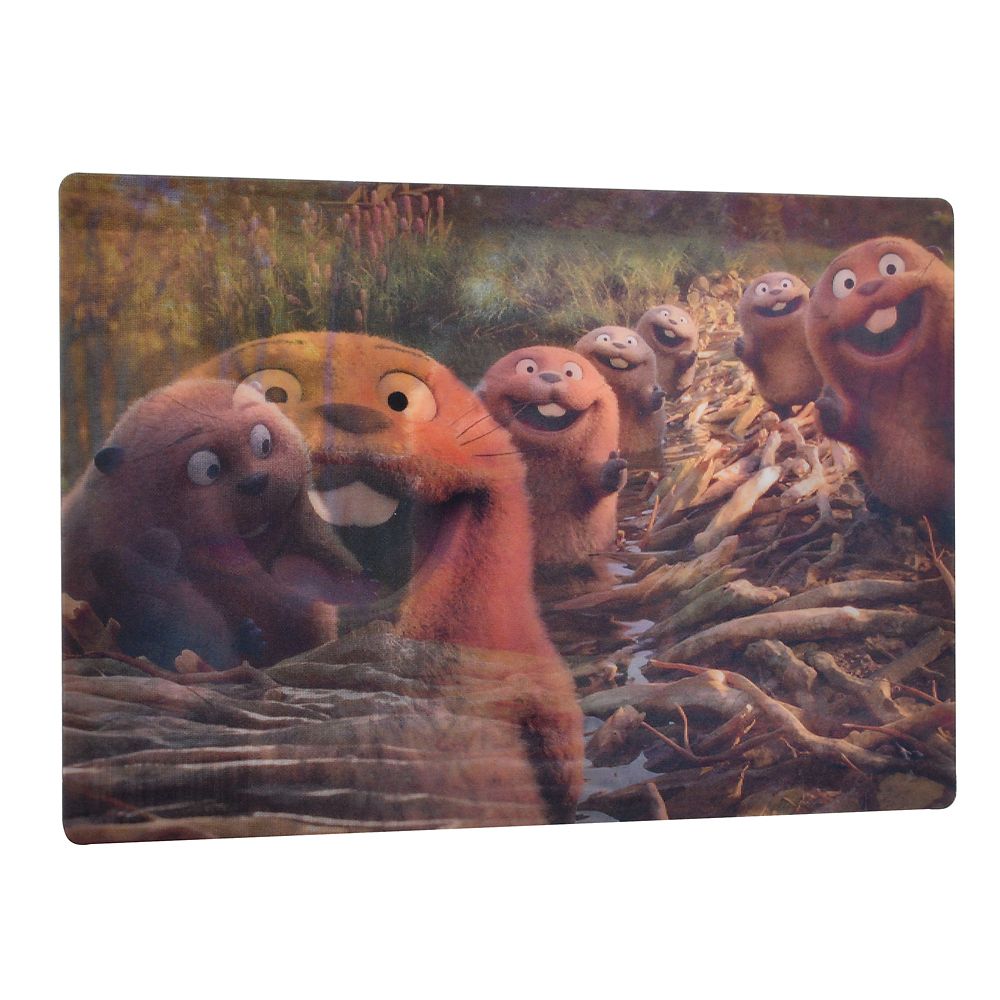 Mabel Postcard - If I Were a Beaver Lenticular 3D Effect (Disney Pixar)