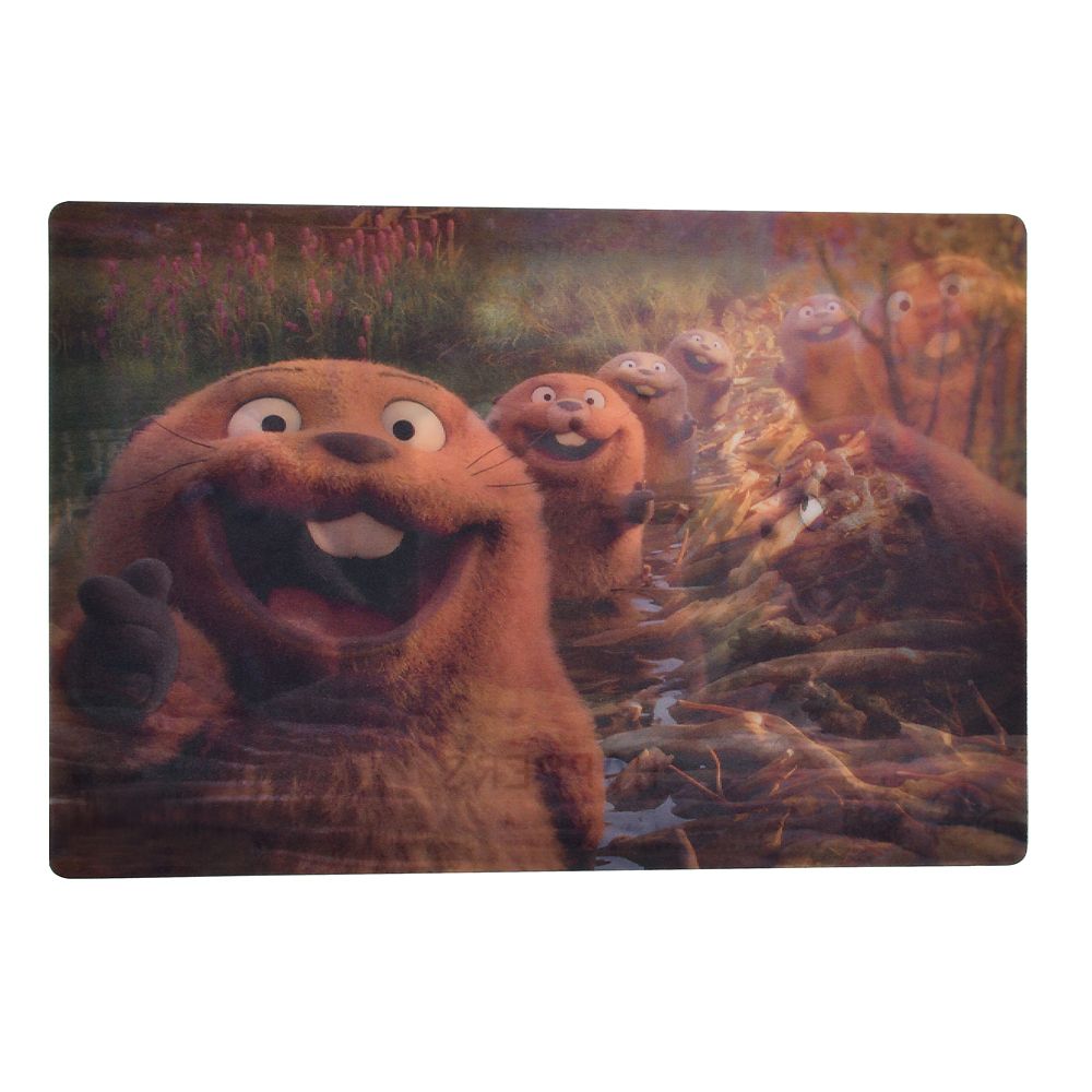 Mabel Postcard - If I Were a Beaver Lenticular 3D Effect (Disney Pixar)