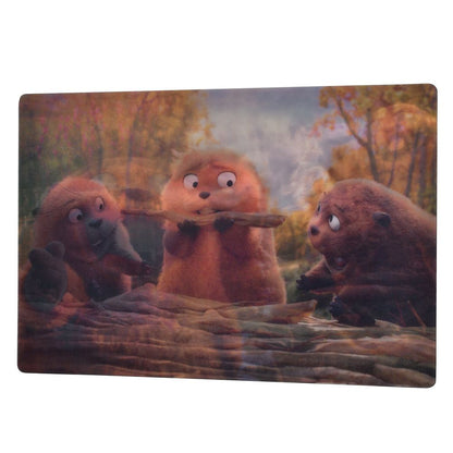 Mabel Postcard - If I Were a Beaver Lenticular 3D Effect (Disney Pixar)