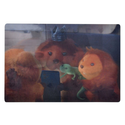 Mabel, King George & Tom Postcard – "When I'm a Beaver" Lenticular Pixar