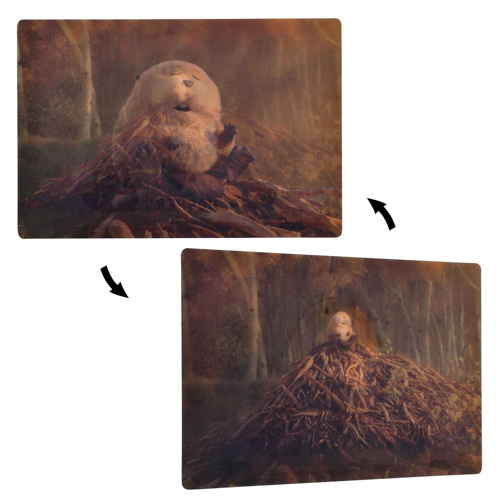 Loaf Postkarte – Wenn ich ein Biber werde – Lenticular 3D Effekt