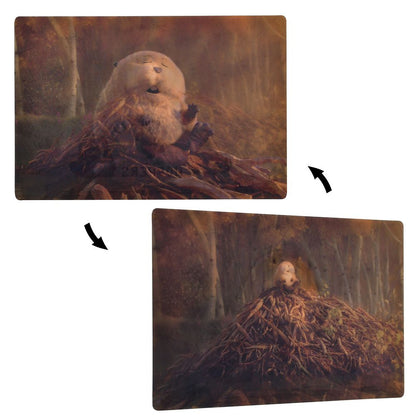 Loaf Postkarte – Wenn ich ein Biber werde – Lenticular 3D Effekt