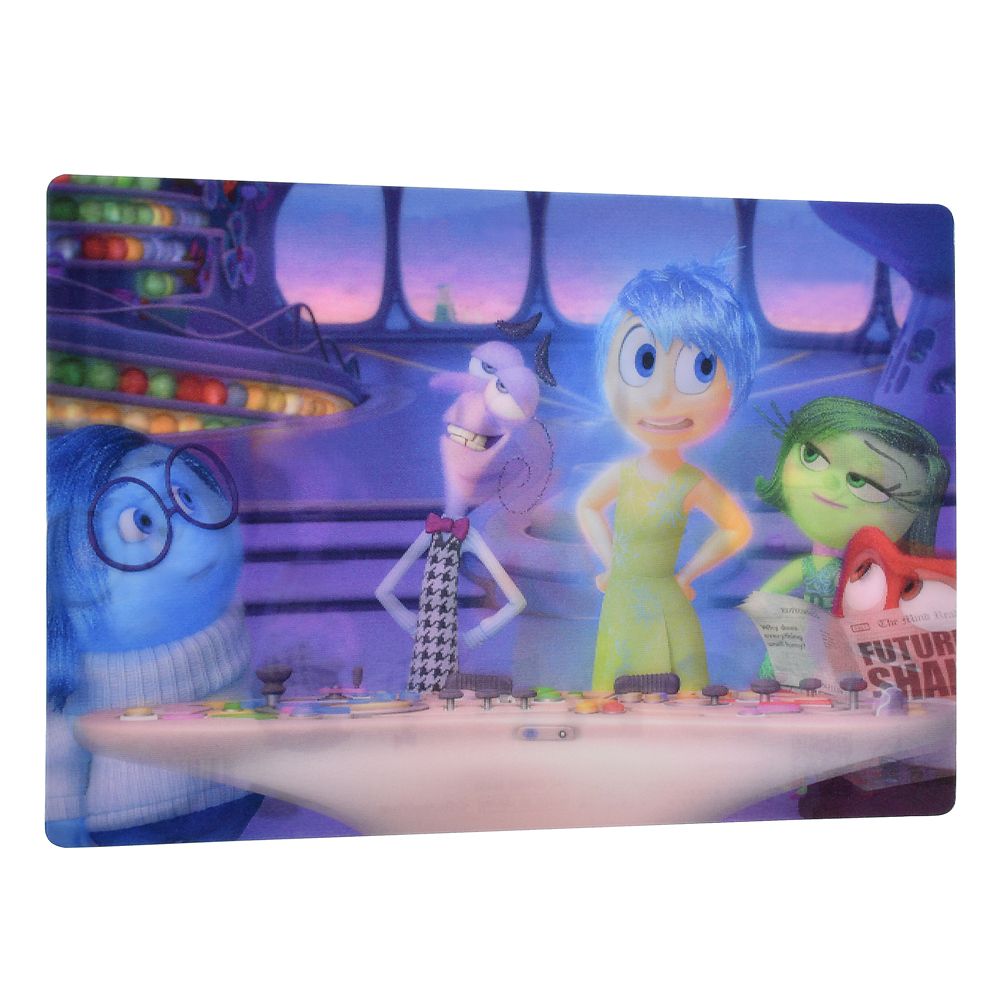 Inside Out Postkarte Golden Gate Bridge Lenticular – Disney Pixar Grußkarte
