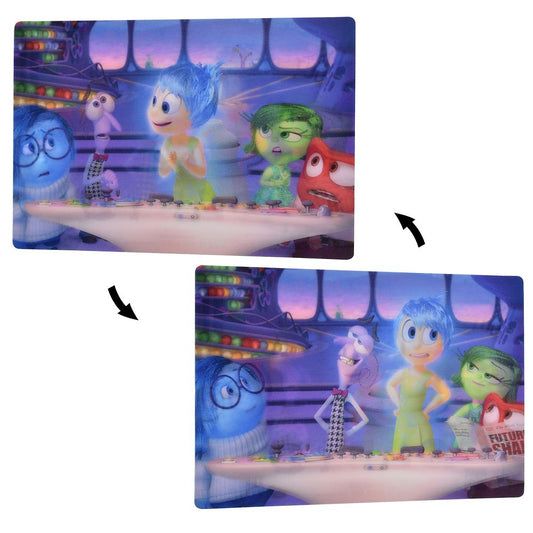 Inside Out Postcard Golden Gate Bridge Lenticular – Disney Pixar Greeting Card