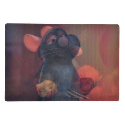 Ratatouille Remy Postcard – Strawberries & Cheese – Lenticular 3D Effect