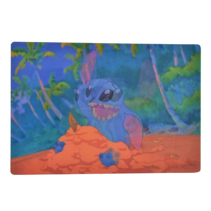 Stitch Postcard - Sandcastle Lenticular 3D Effect