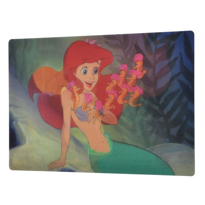 Ariel & Flounder Postcard – Under the Sea, Whispering Design, Lenticular, Disney The Little Mermaid