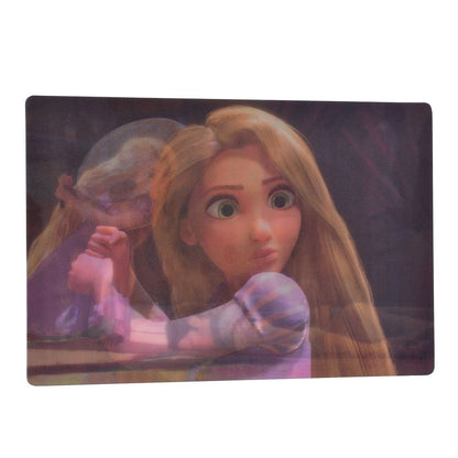 Rapunzel & Flynn Rider Lenticular Postcard – Frying Pan Scene, Disney Tangled