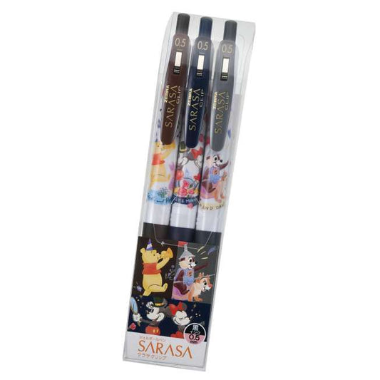 Disney Store - Sarasa Clip 0,5 Gel - Stift Set Japan Disney Store