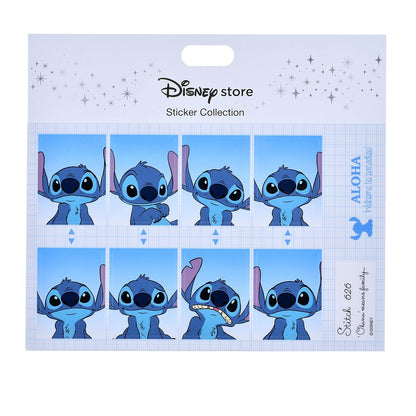 Stitch Sticker Collection – Passport Photo Style Sticker Set