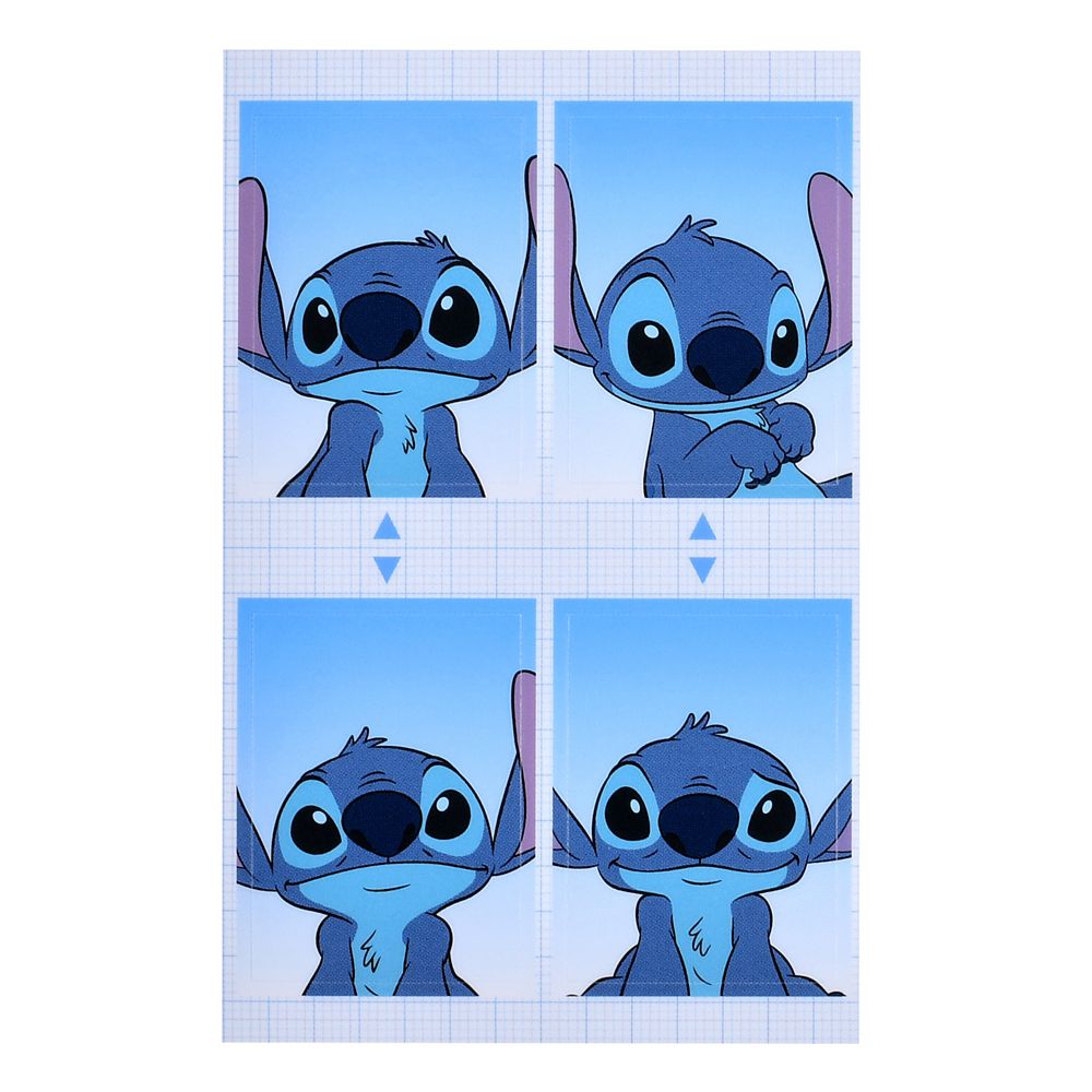 Stitch Sticker Collection – Passport Photo Style Sticker Set