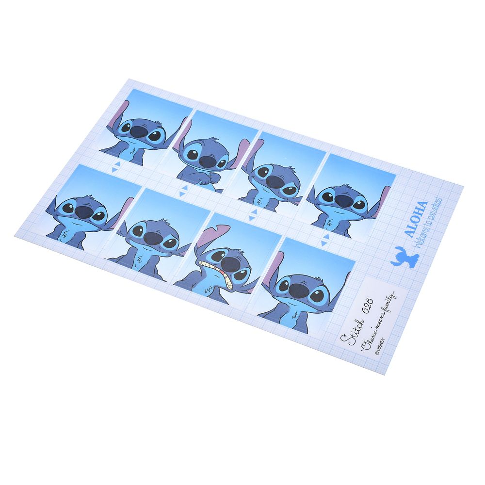 Stitch Sticker Collection – Passport Photo Style Sticker Set