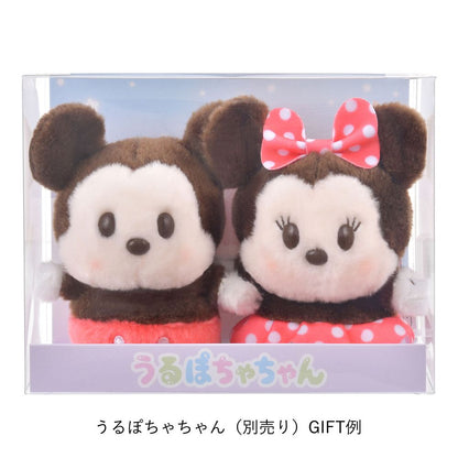 Urupocha-chan Geschenkbox für Plüschfiguren – Mickey & Minnie, transparent