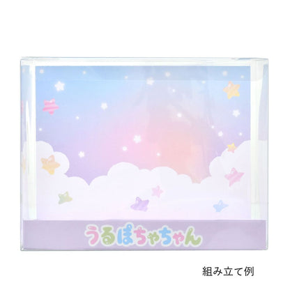 Urupocha-chan Geschenkbox für Plüschfiguren – Mickey & Minnie, transparent