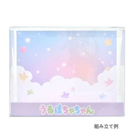 Urupocha-chan Geschenkbox für Plüschfiguren – Mickey & Minnie, transparent
