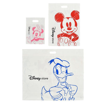 Mickey & Friends Einkaufstasche L – grosse Disney Shoppingbag mit Griffen