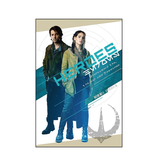 STAR WARS Cassian Andor Postcard B – Official Star Wars Design, A6 Postcard