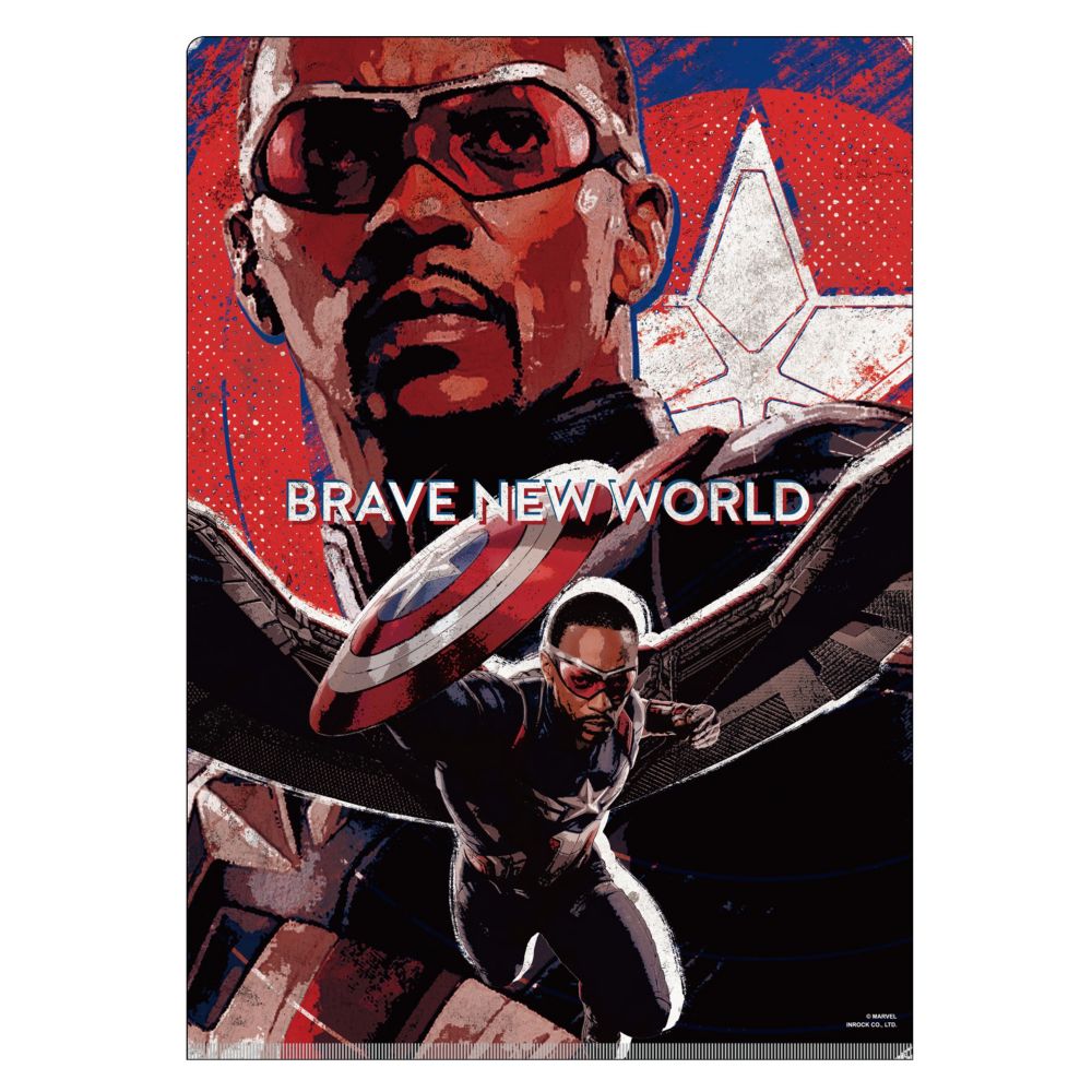 Captain America: Brave New World Doppel-Taschen-Clearfile A4
