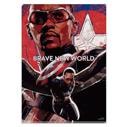 Captain America: Brave New World Doppel-Taschen-Clearfile A4