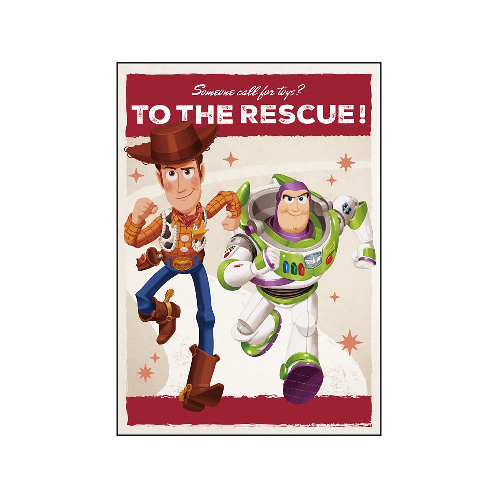 Toy Story Falt-Notizblock – Fächer-Memo mit 4 Designs