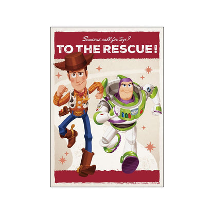 Toy Story Falt-Notizblock – Fächer-Memo mit 4 Designs
