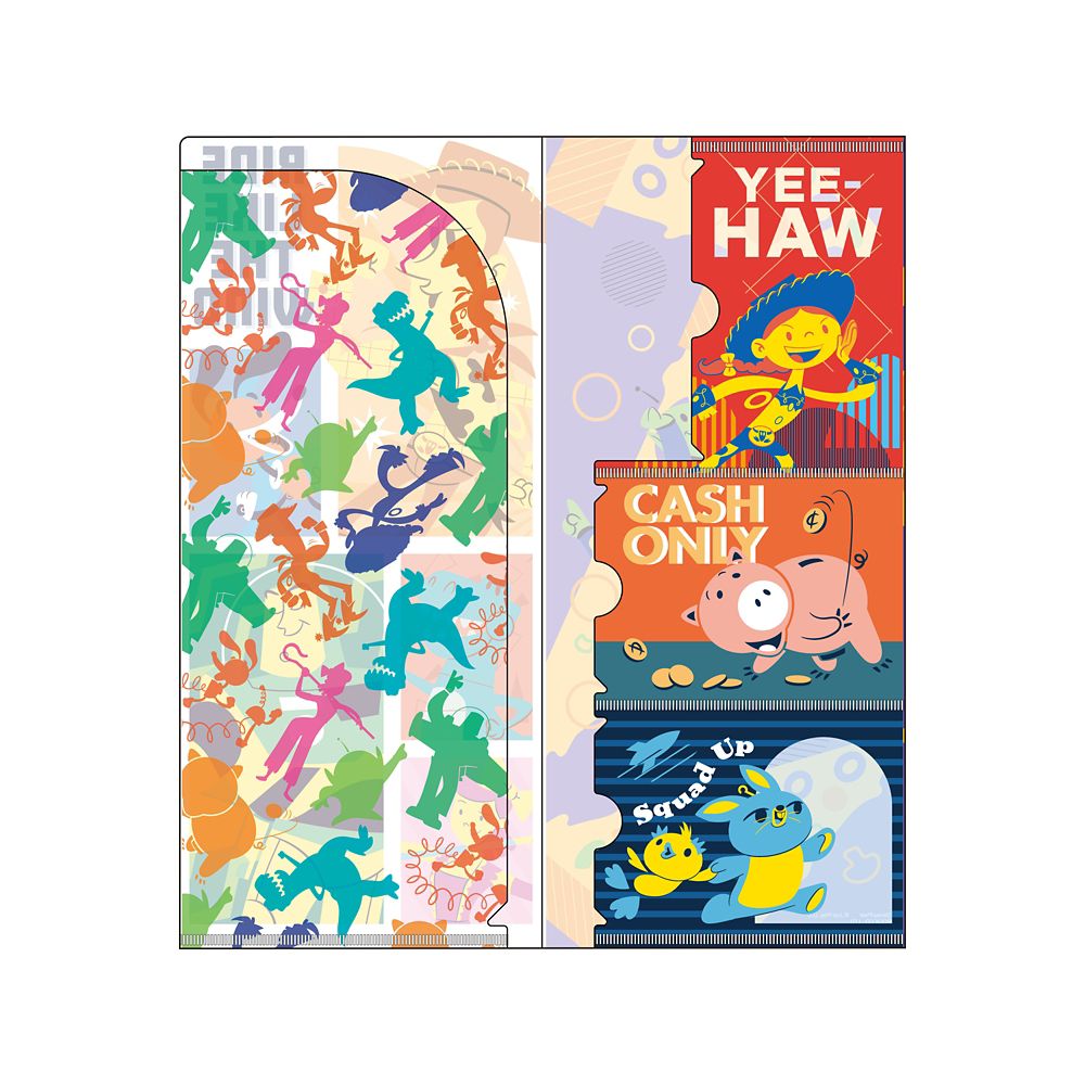 Toy Story Ticket‑Holder – Disney Pixar Ticketmappe aus Japan