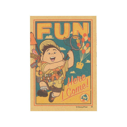 PIXAR Art Card Collection Retro – Sammelkarte (blind, 1 von 8 Motiven)