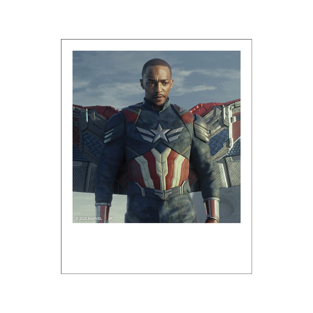Captain America: Brave New World – Polaroid‑Style Bromid-Kollektion (Zufall, 1 von 12 Motiven)