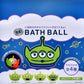 Disney Store - Little Green Men/Alien Geheimnis Badekugel mit Mascot zum Aufleuchten - Badezusatz Japan Disney Store