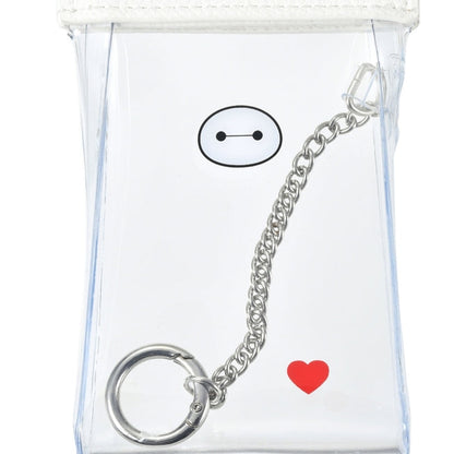 Baymax Clear Pouch mit Karabiner - Kosmetiktasche Japan Disney Store
