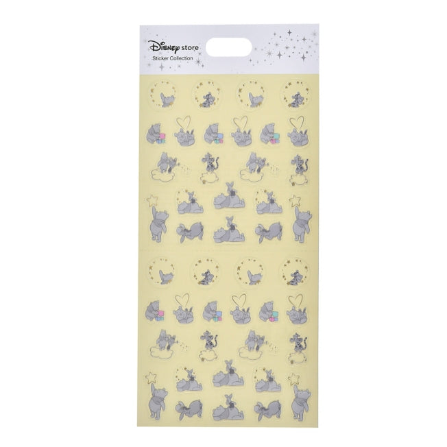 Aufklebersammlung „Pooh & Friends“ für Notizbücher Japan Disney Store