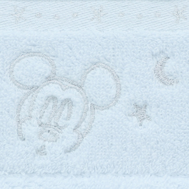Mickey Mouse Dreaming Moon Blue - Gästehandtuch Japan Disney Store