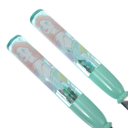 Disney Store - Ariel Löffel-Gabel Neon-Logo - Kinderbesteck Japan Disney Store