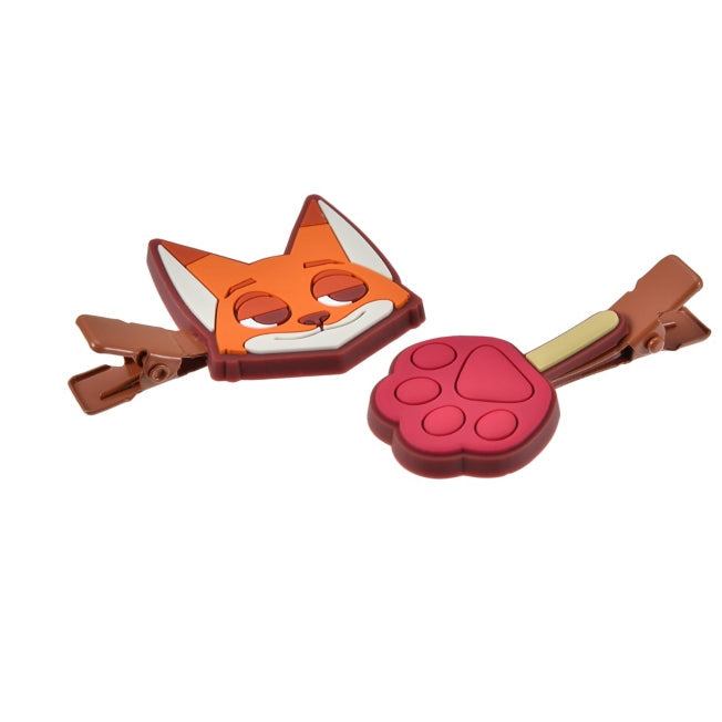 Nick Wilde Haarspangen Set Farbclips Japan Disney Store