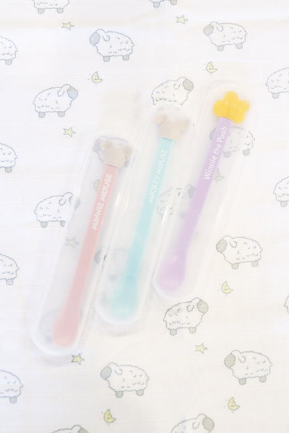 Winnie Puuh Besteck-Etui für langen Baby-Löffel mit Wolken-Design, Violett – Ansicht 7