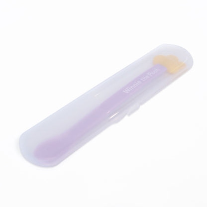 Winnie Puuh Besteck-Etui für langen Baby-Löffel mit Wolken-Design, Violett