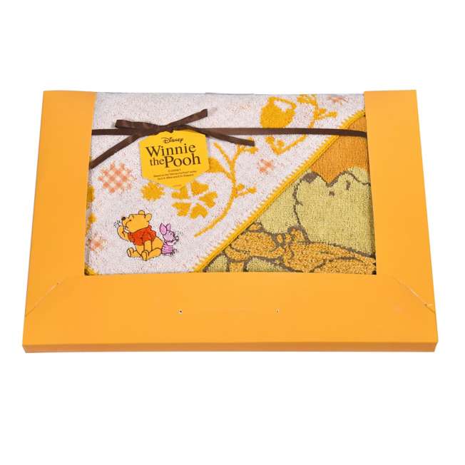 Winnie Puuh Handtuch-Geschenkset (Waschlappen & Gesichtstuch) – Honig Japan Disney Store