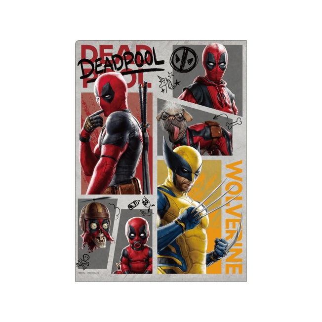 Deadpool & Wolverine W-Pocket Clear File Japan Disney Store