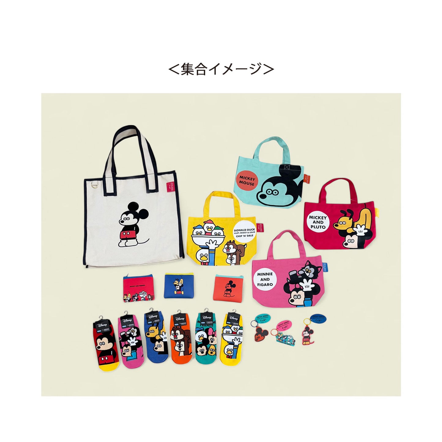 Minnie Maus & Figaro Artist Series von Seiji Matsumoto 36-39