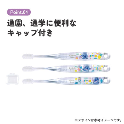 Lilo & Stitch Kinderzahnbürstenset, 3-teiliges Set weich Japan Disney Store