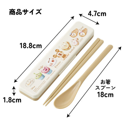 Cutlery set with chopsticks &amp; spoon