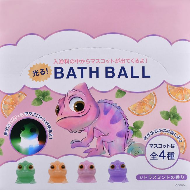 Disney Store - Pascal Geheimnis Badekugel mit Maskottchen Disney Cool Goods - Badezusatz Japan Disney Store