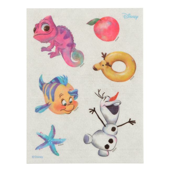 Disney Store - Flander, Pascal, Olaf Gesichtsmaske Art Point Pack - Gesichtsmaske Japan Disney Store