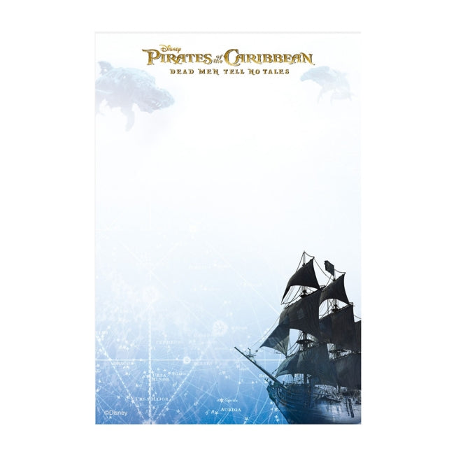 Fliegendes Notizbuch Pirates of the Caribbean Japan Disney Store