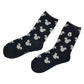 Mickey Icon Muster Socken mit Gesichtsstickerei Japan Disney Store