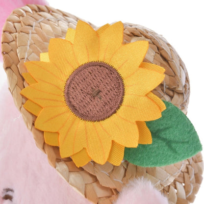 Piglet Plüschtier mit Strohhut Japan Disney Store